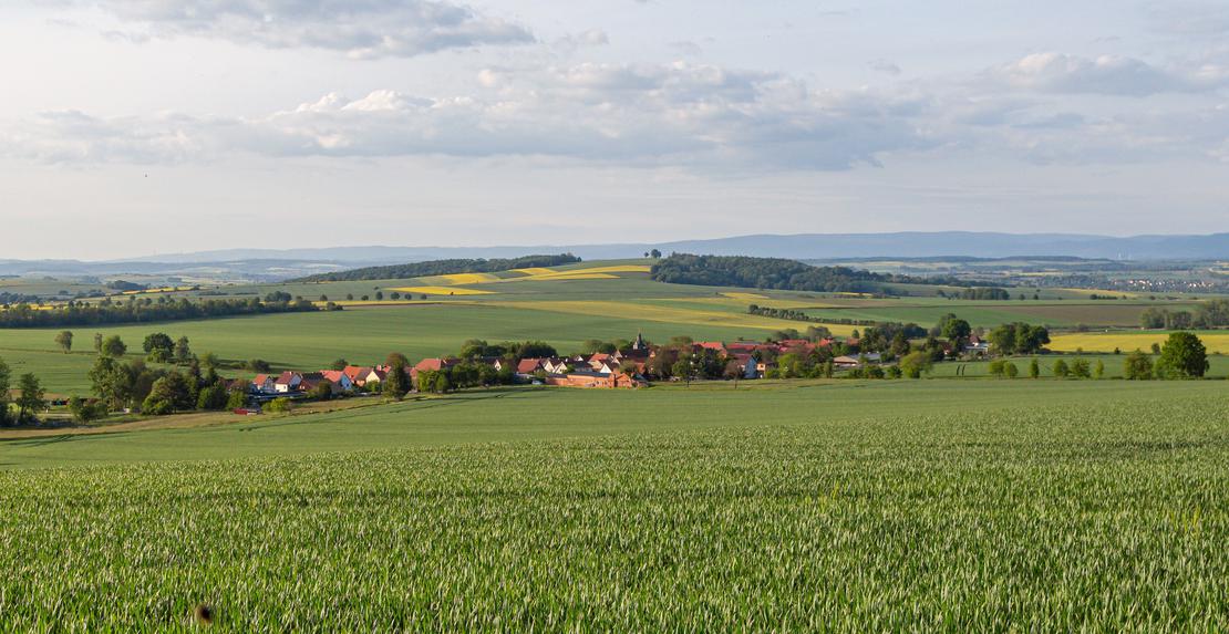 Blick auf Böseckendorf