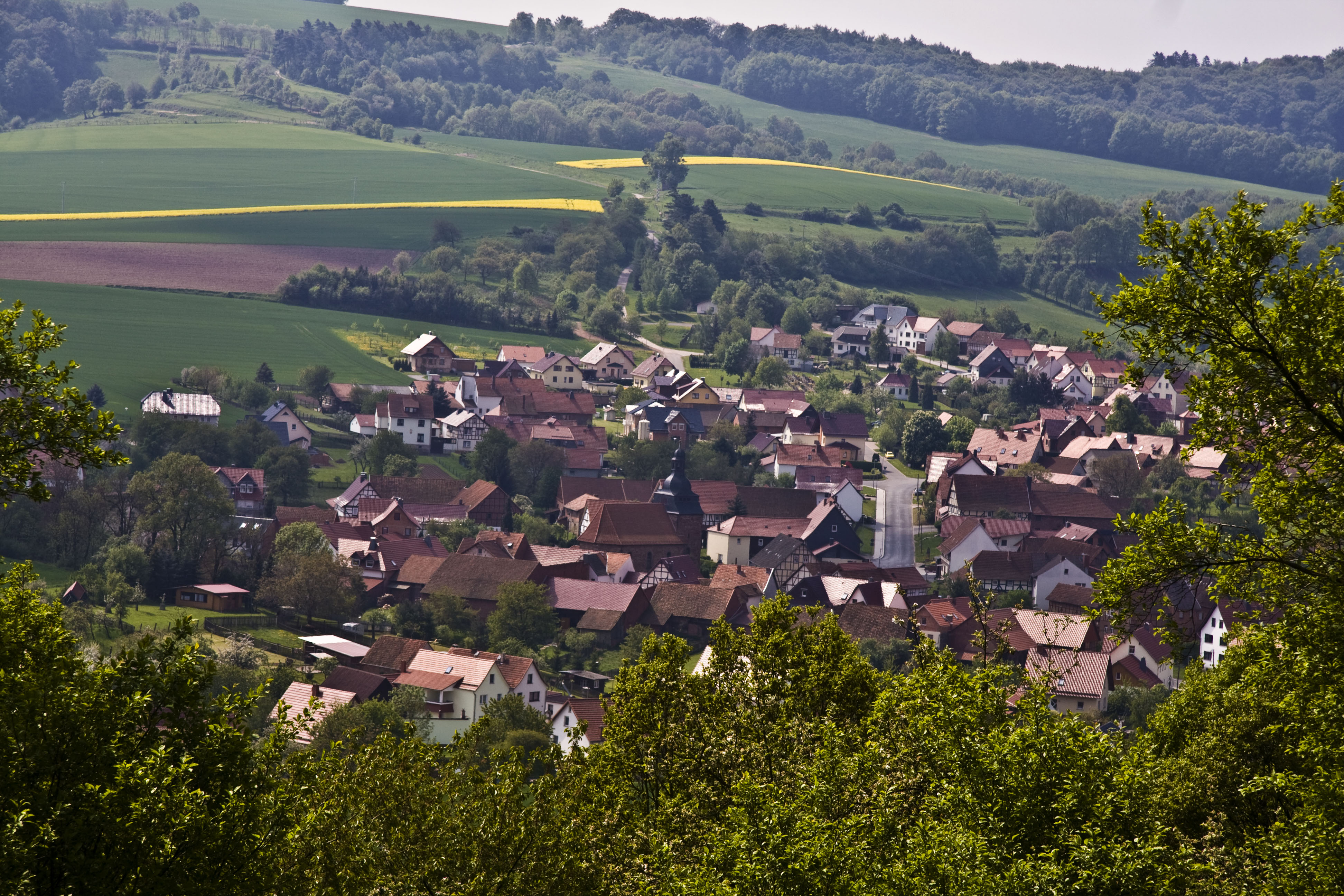 Blick auf Neuendorf