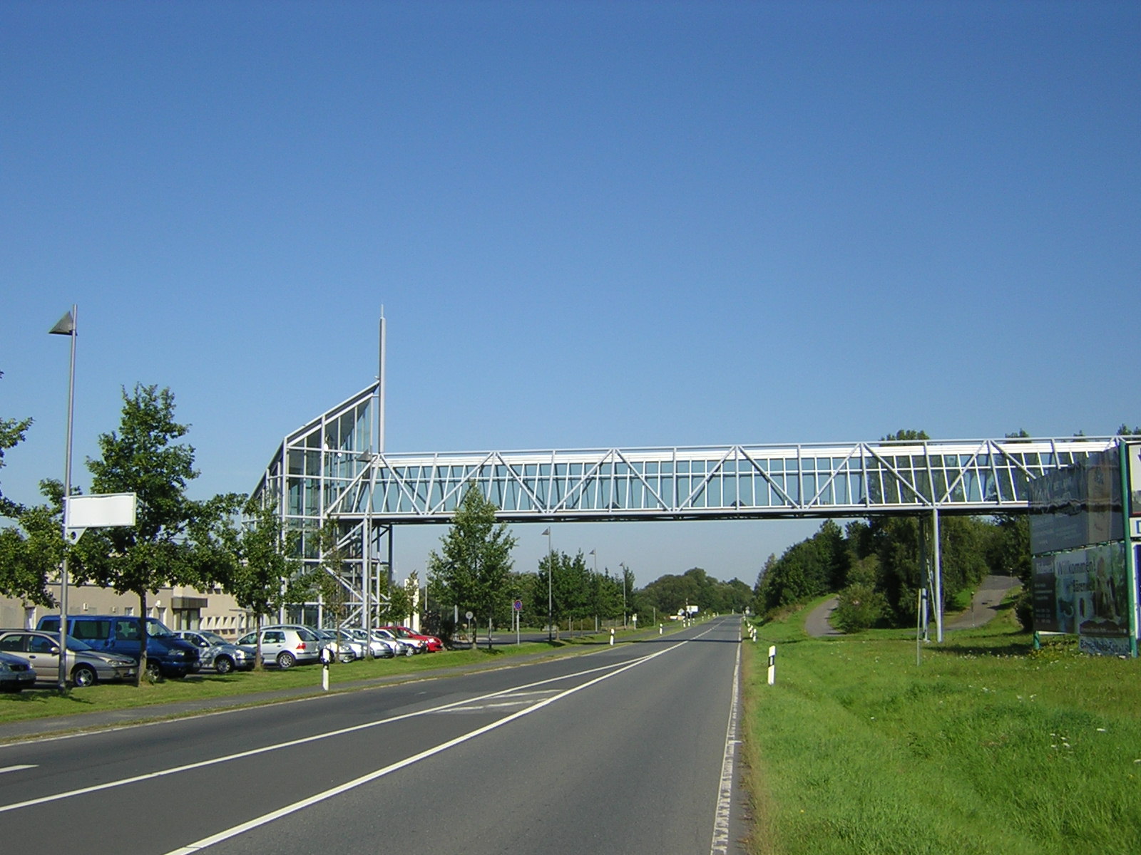 Fußgängerbrücke nahe Teistungen