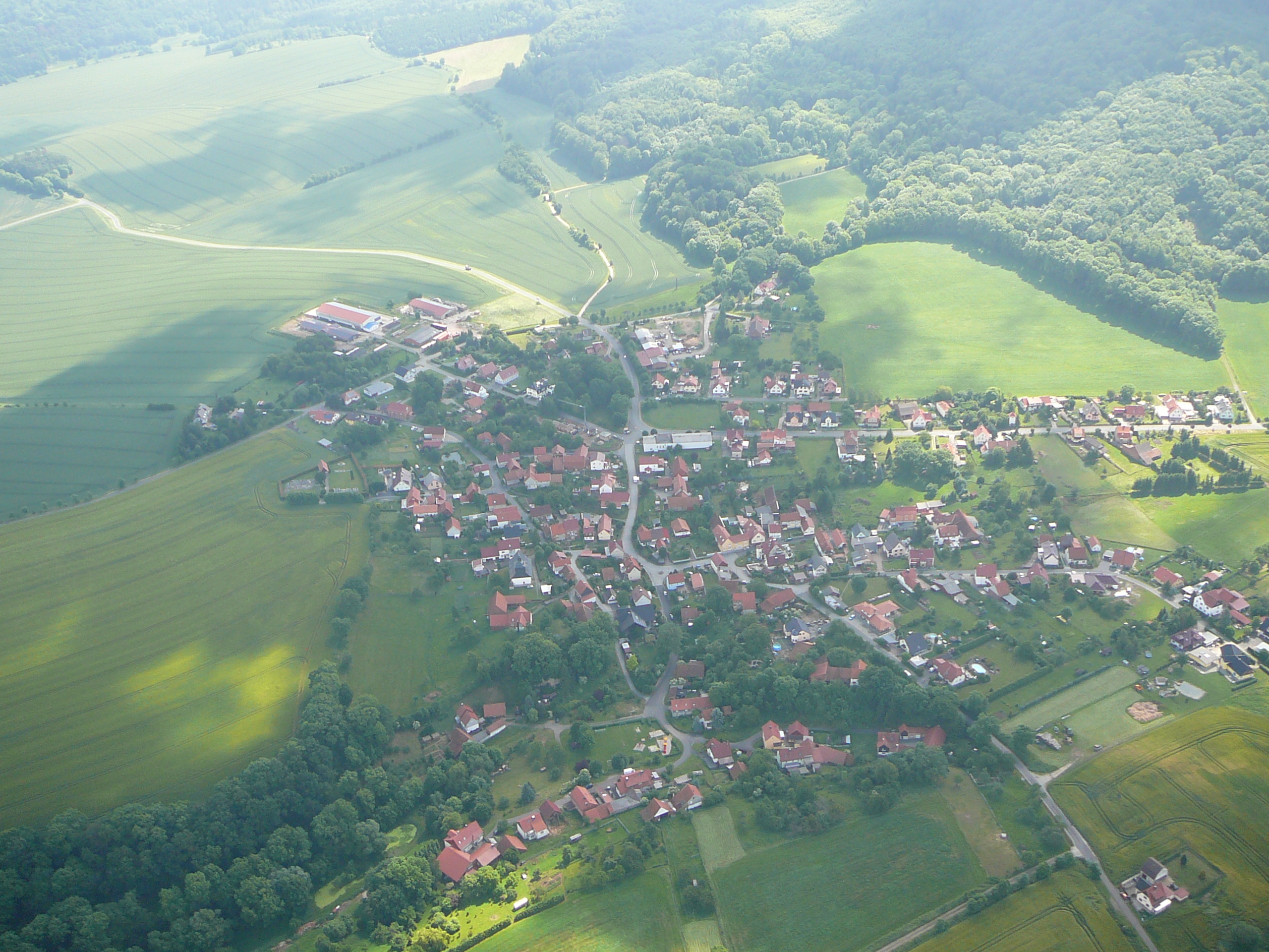 Luftbild von Wehnde